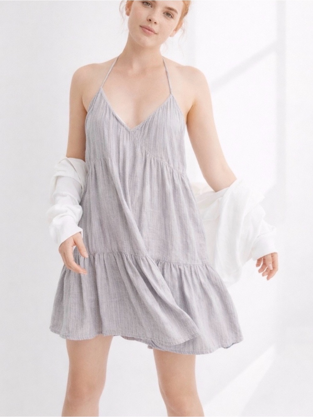 Aerie Summer Vibes Mini Dress, size medium.